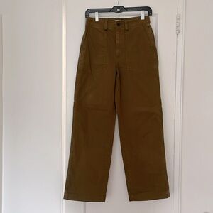 Madewell straight leg workwear utility pants